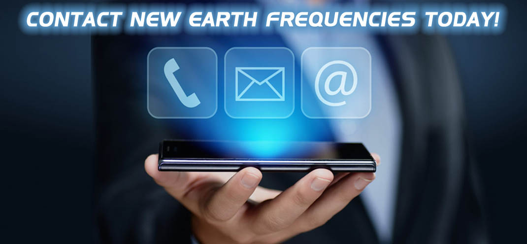 New Earth Frequencies - Contact Page Header